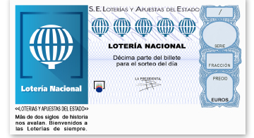 Décimo Loteria Nacional Modelo